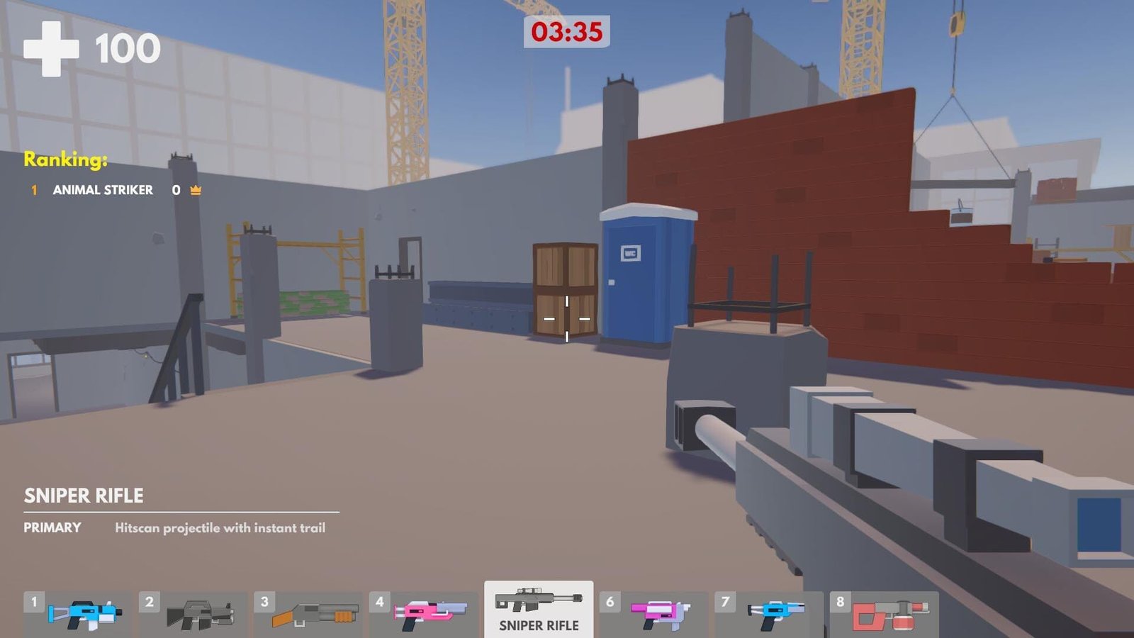 Captura de tela 1 de Animal Striker 2